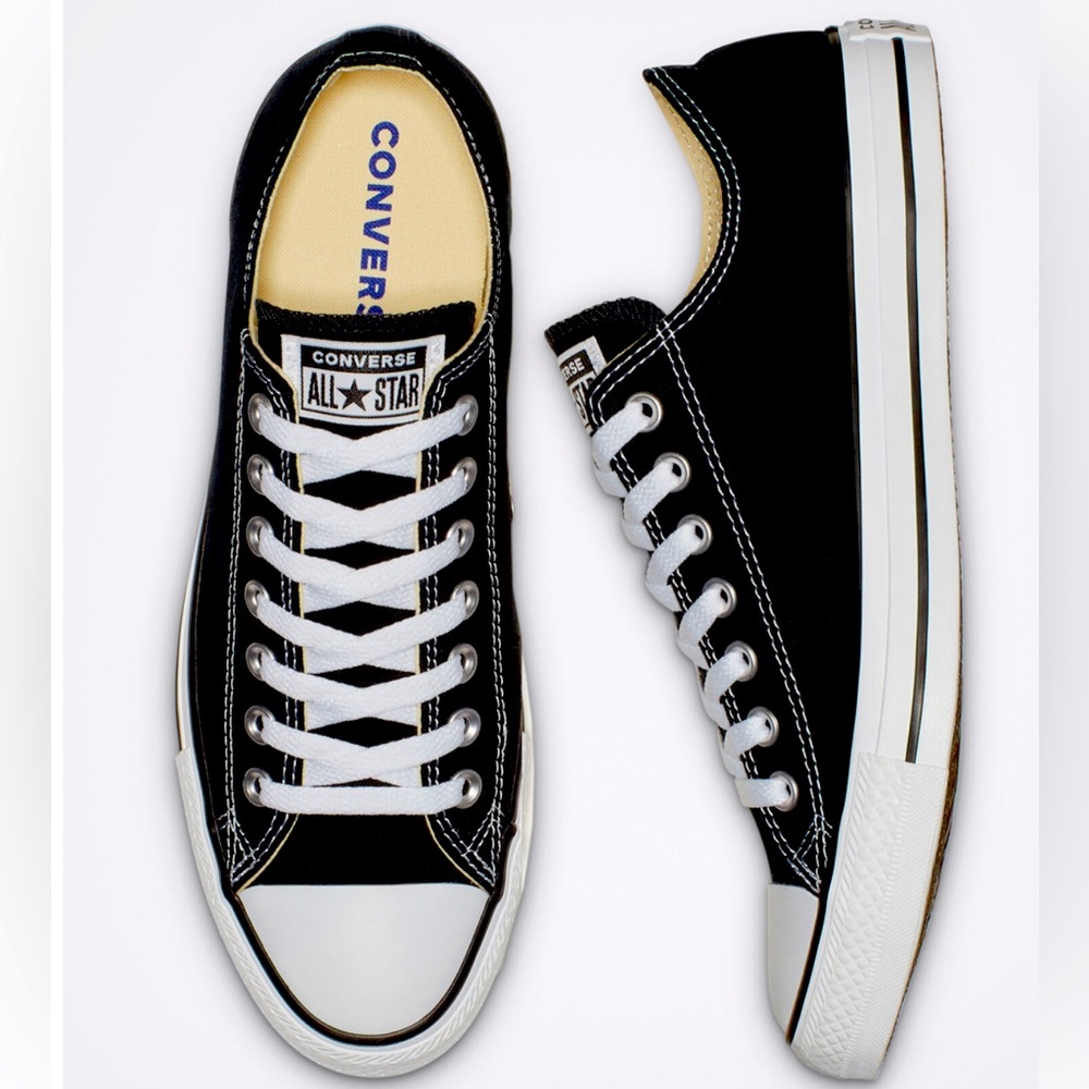 CONVERSE Chuck Taylor All Star Black Low Top Shoes